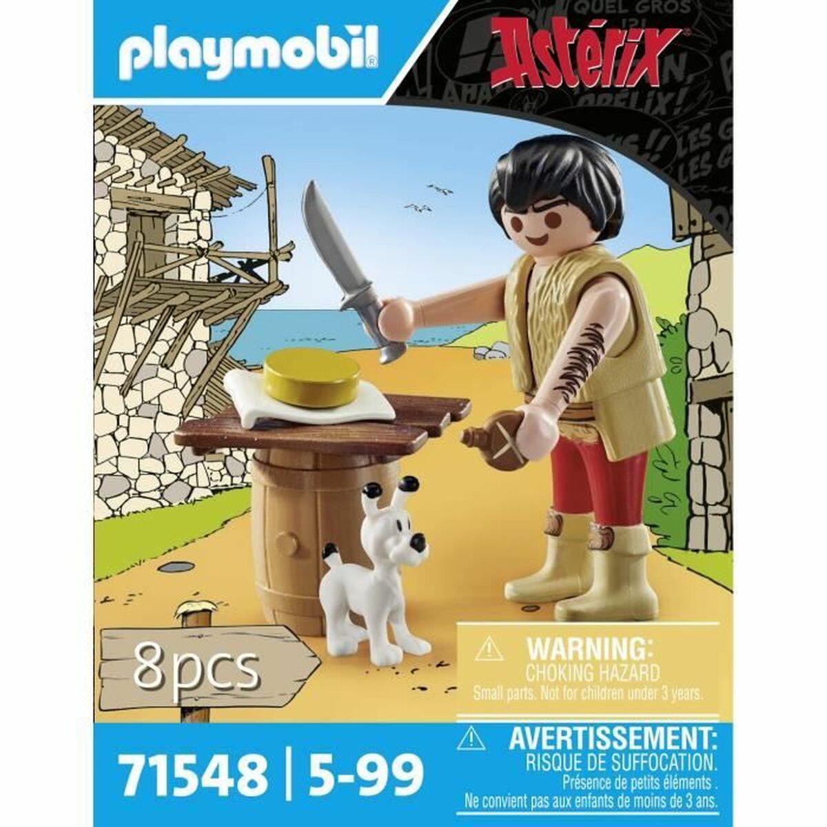 Playset Playmobil Asterix 71548 8 Pezzi 4 S71003946_2