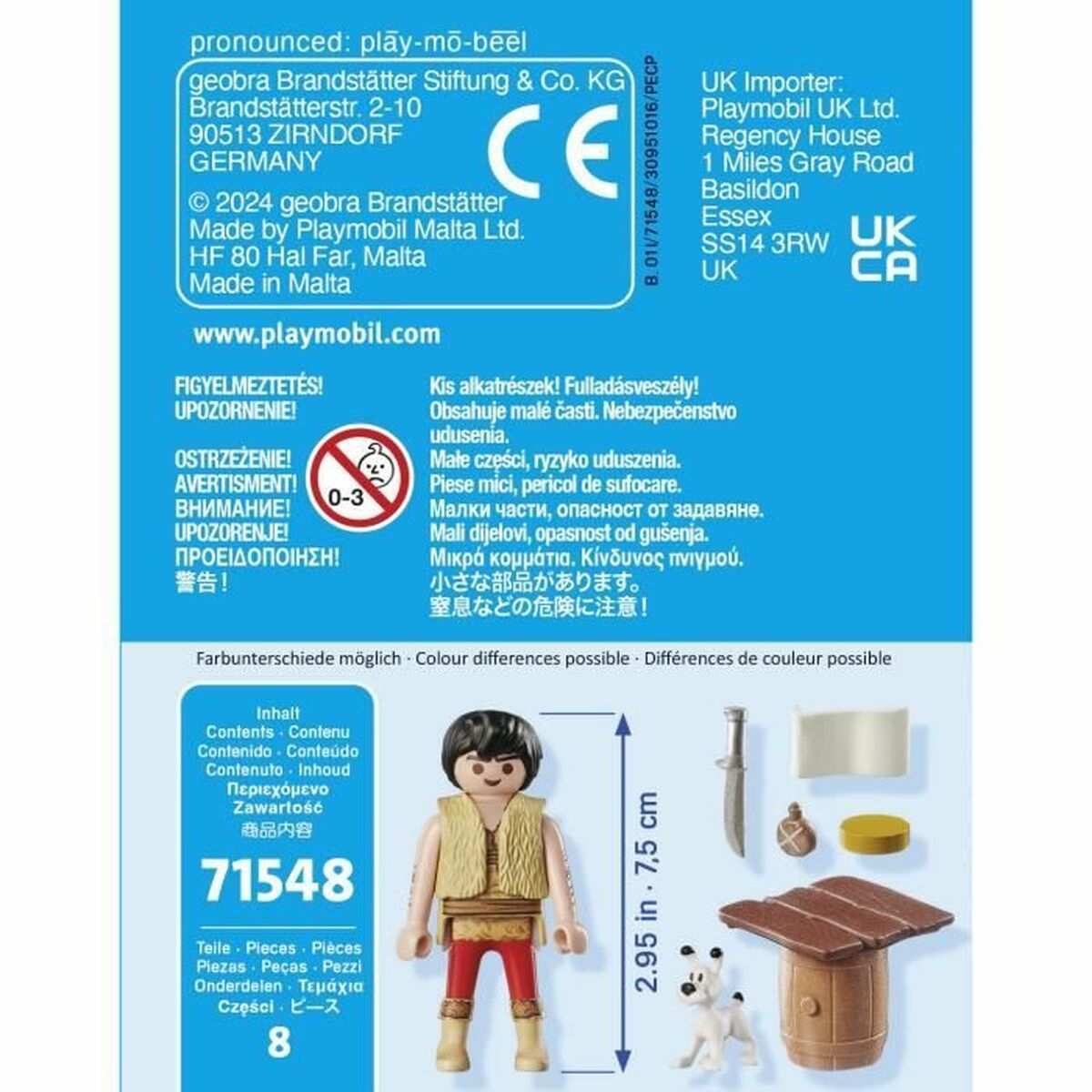 Playset Playmobil Asterix 71548 8 Pezzi 5 S71003946_3