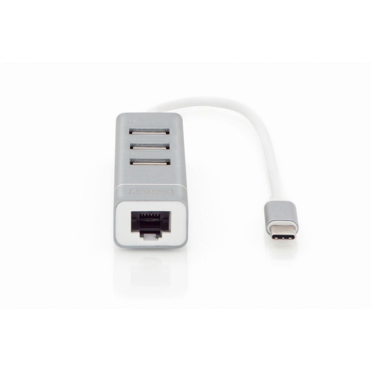 Hub USB Digitus Grigio Argentato Alluminio 3 S7736679_1