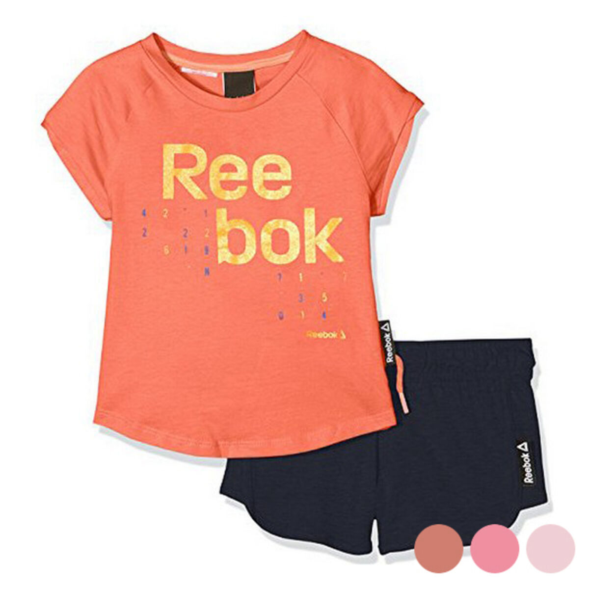 Completo Sportivo per Bambini Reebok G ES SS Arancio 2 S2008430_0