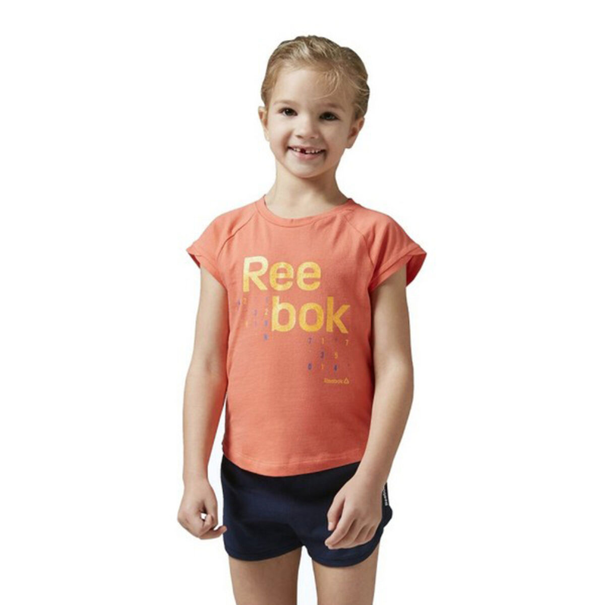 Completo Sportivo per Bambini Reebok G ES SS Arancio 3 S2008430_1