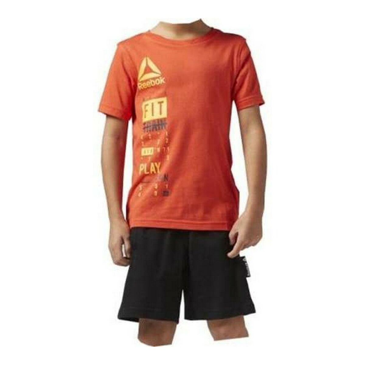 Completo Sportivo per Bambini Reebok BK4380 Arancio 4 S2016995_2