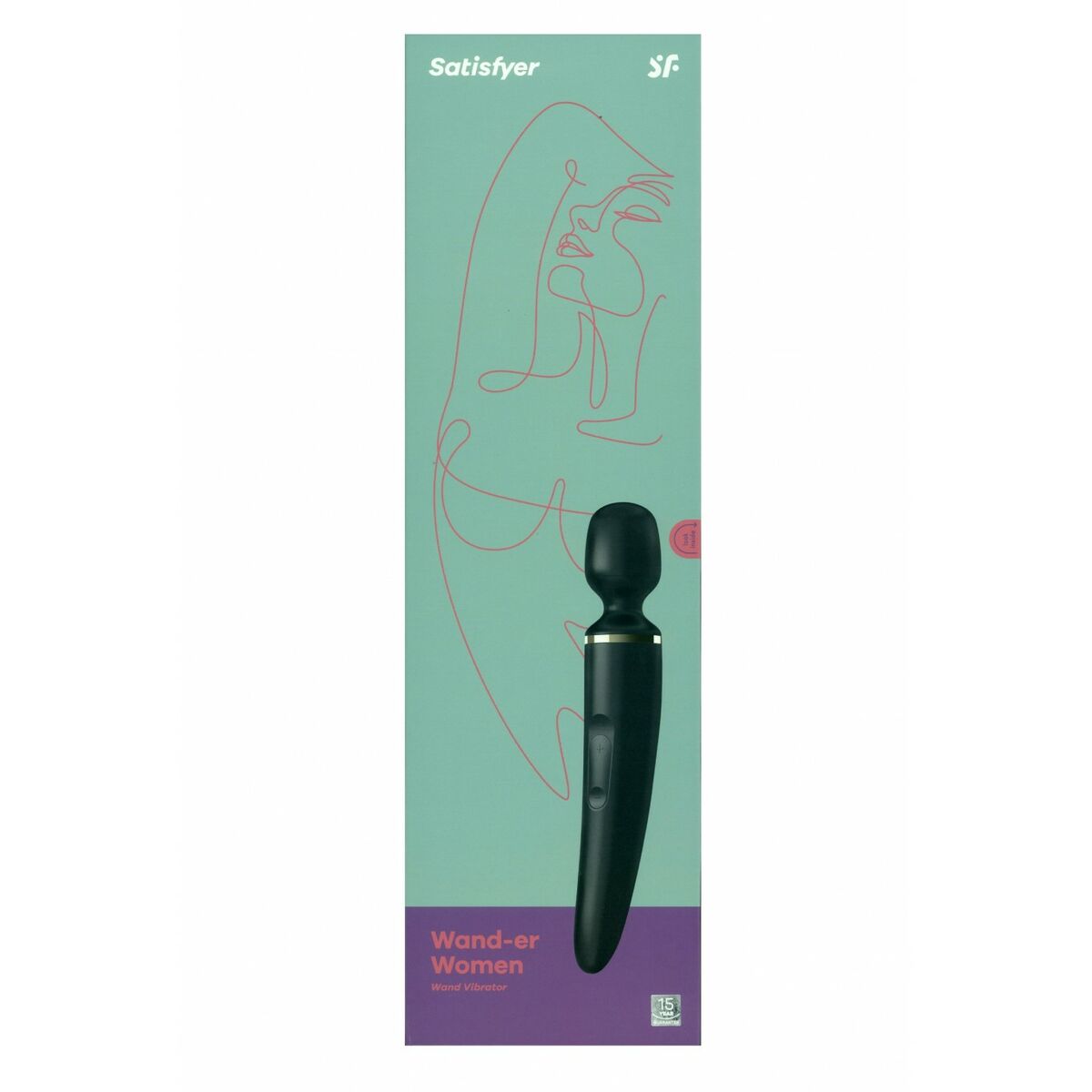 Vibratore Satisfyer WAND-ER WOMEN Nero XXL 3 M0405263_1