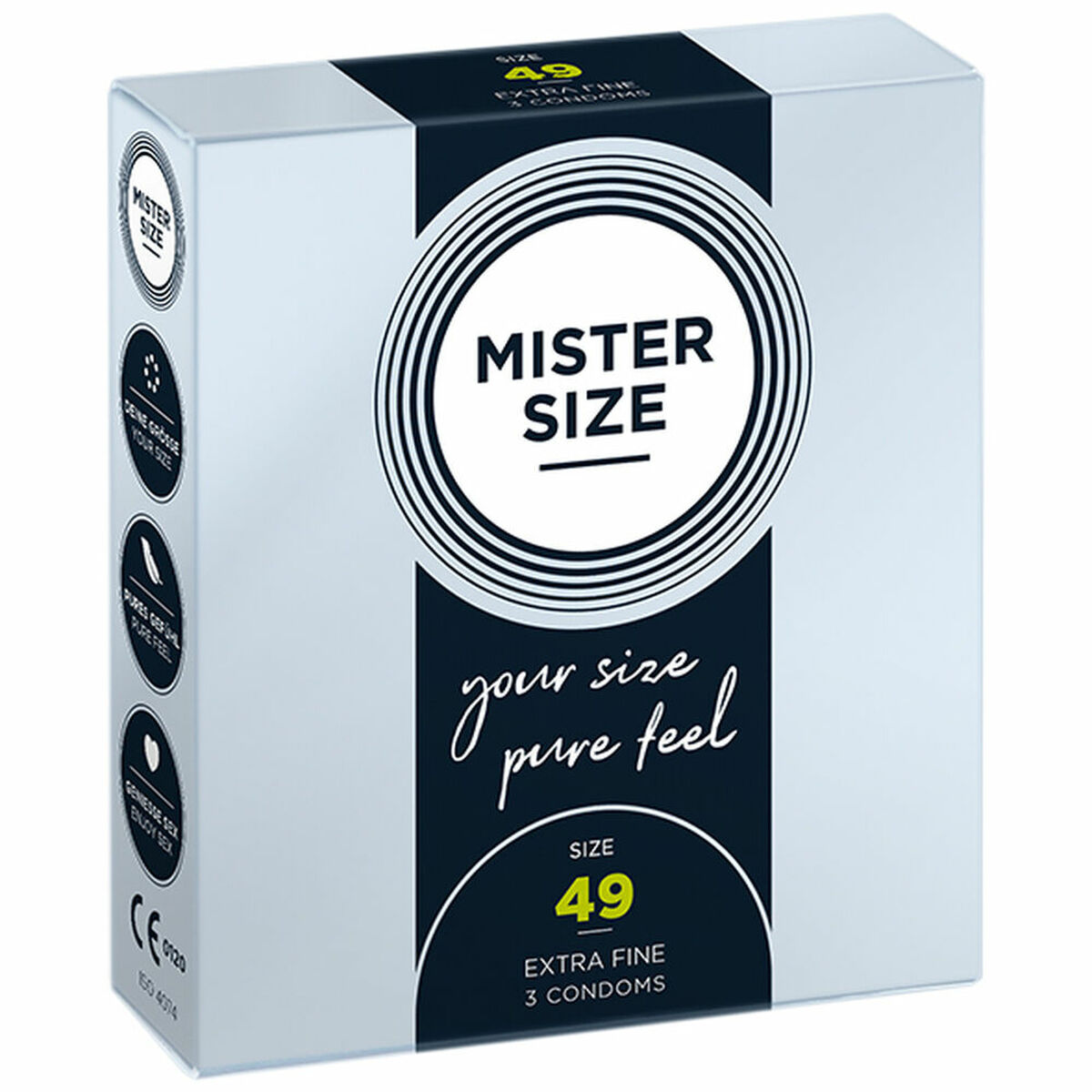 Preservativi Mister Size Extra sottili (49 mm) 2 S4005434_0
