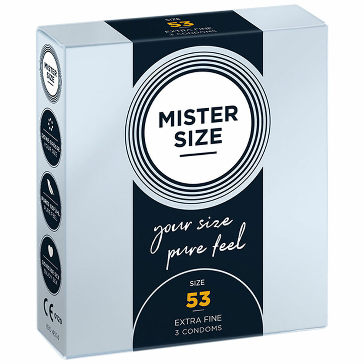 Preservativi Mister Size Extra sottili (53 mm) 2 S4005437_0
