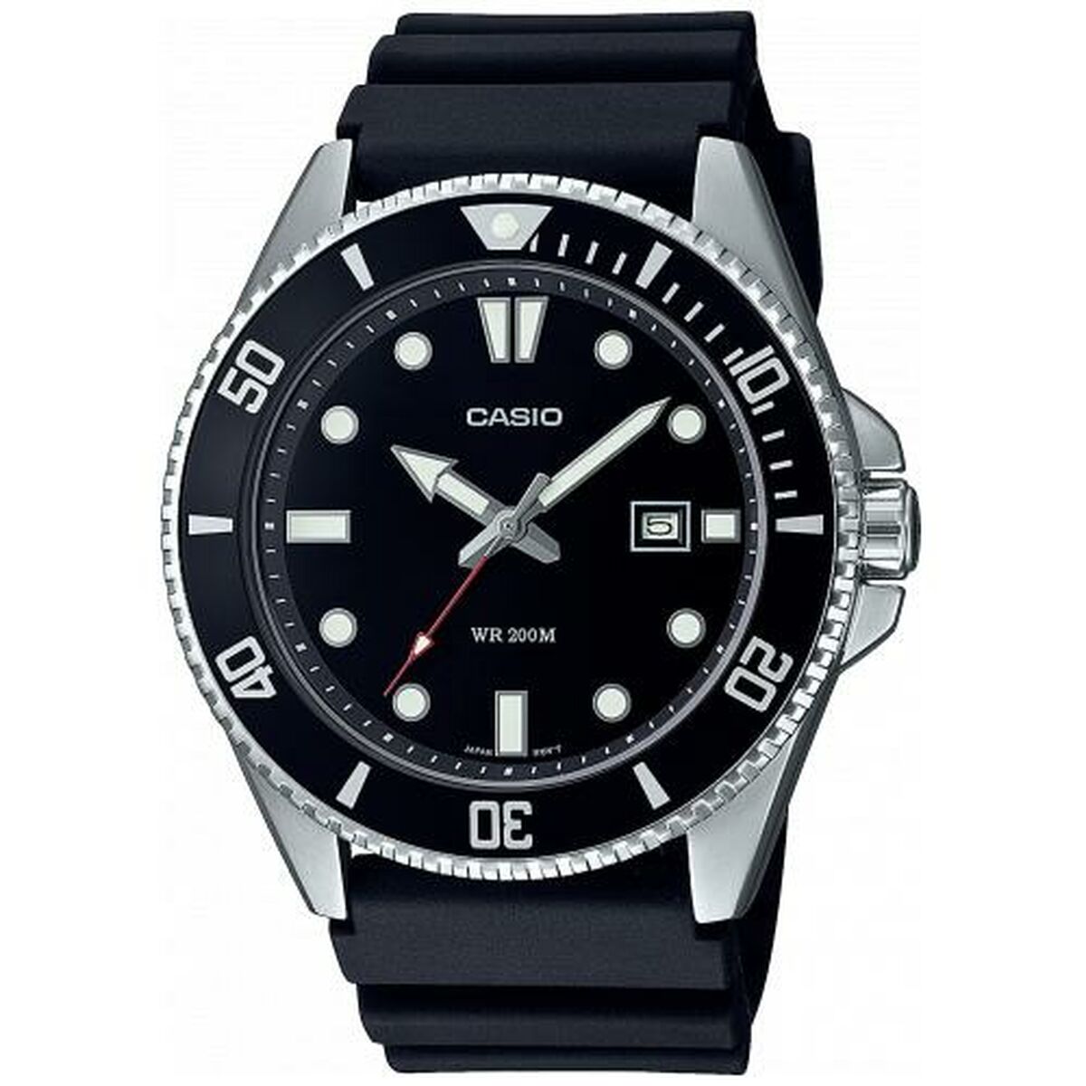 Orologio Uomo Casio MDV-107-1A1VEF Nero 2 S0454107_0