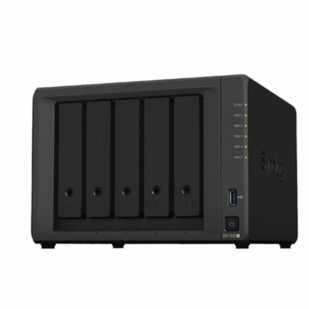 Memorizzazione in Rete NAS Synology DS1522+ Dual Core Nero 2 S9914215_0