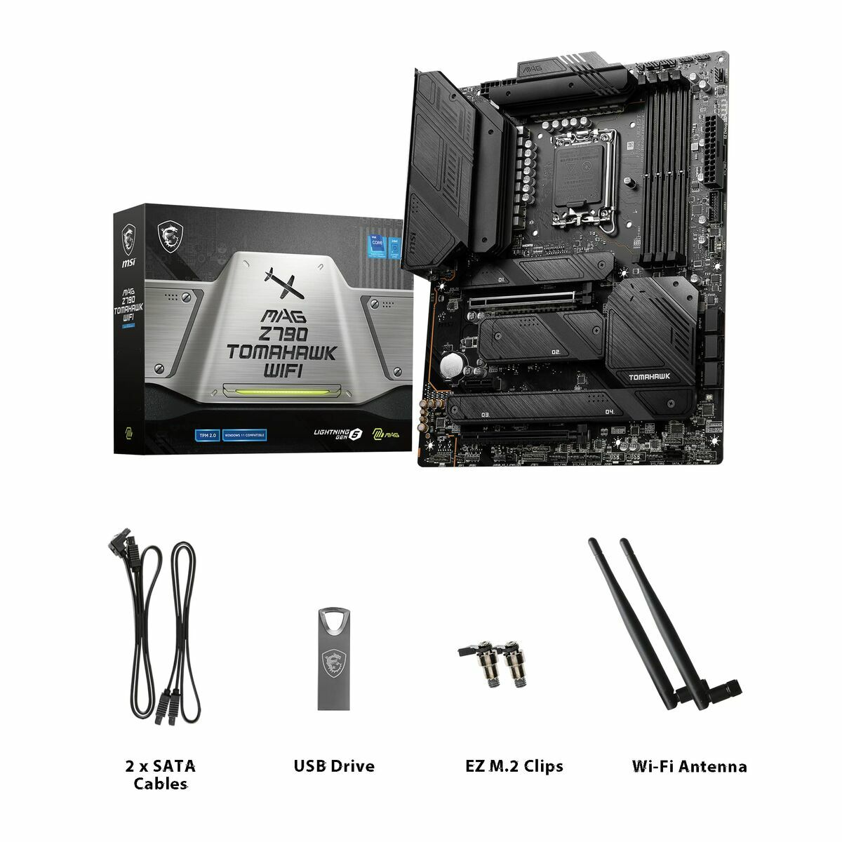 Scheda Madre MSI MAG Z790 TOMAHAWK WIFI LGA 1700 3 S7194673_1