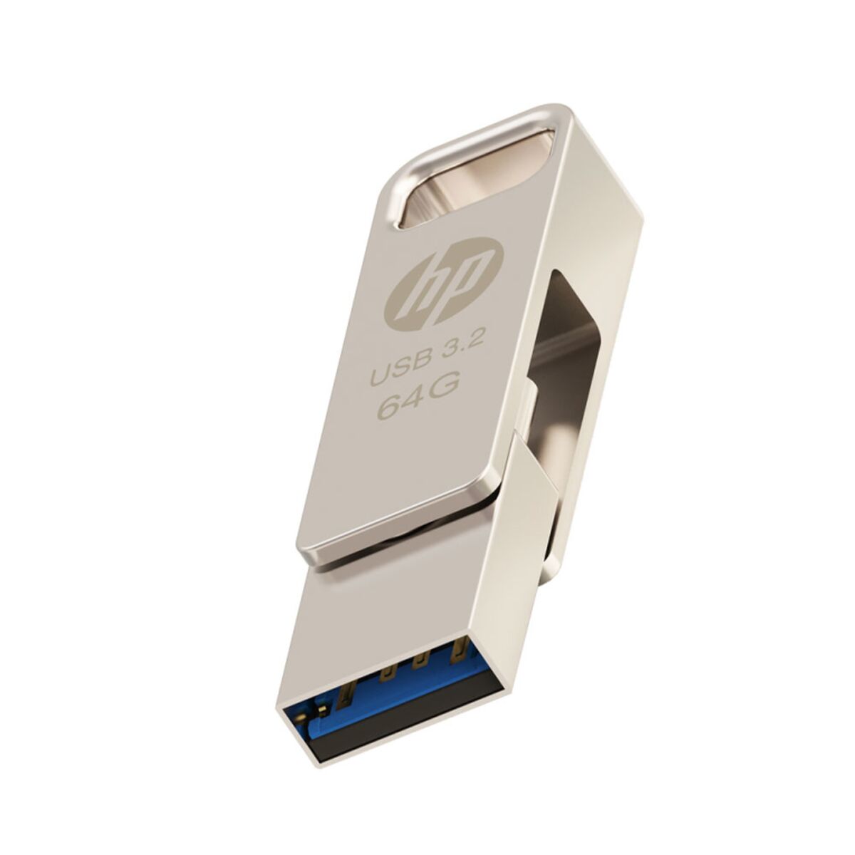 Memoria USB HP Acciaio 64 GB 2 S0457053_0