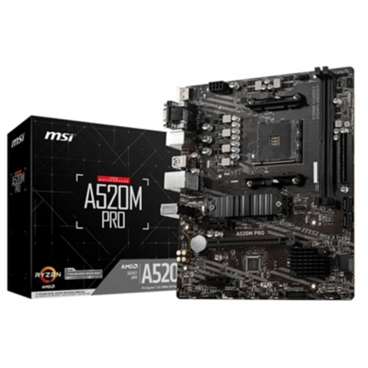 Scheda Madre MSI A520M PRO AMD A520 AMD AM4 2 S5605178_0