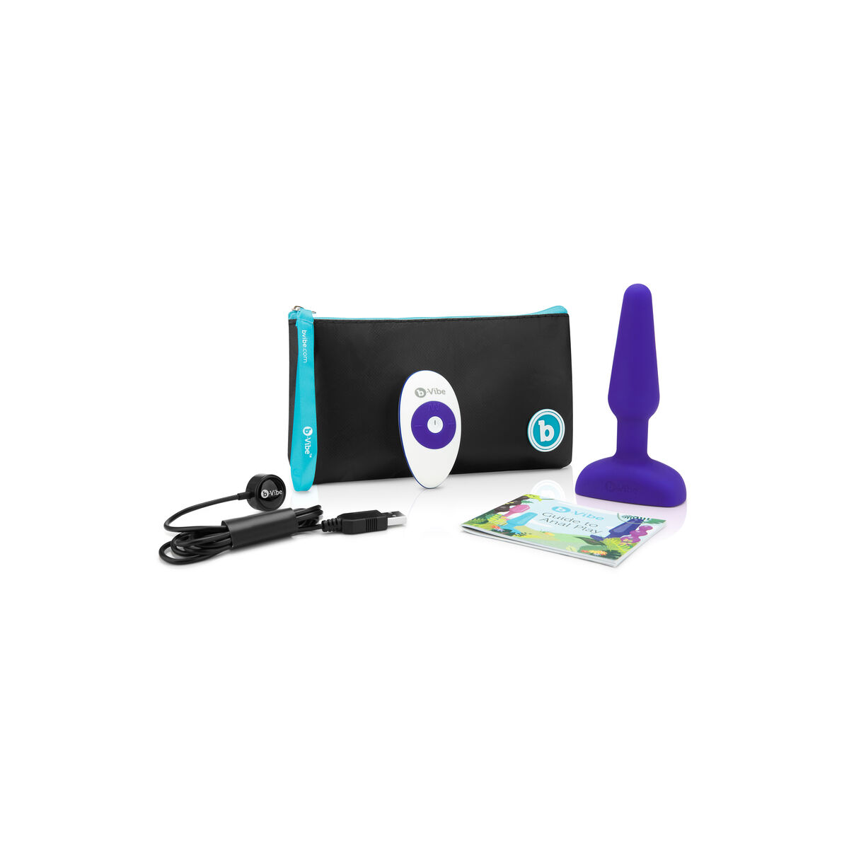 Plug anale con telecomando B-Vibe 05882530000 Viola 11 S9402908_9