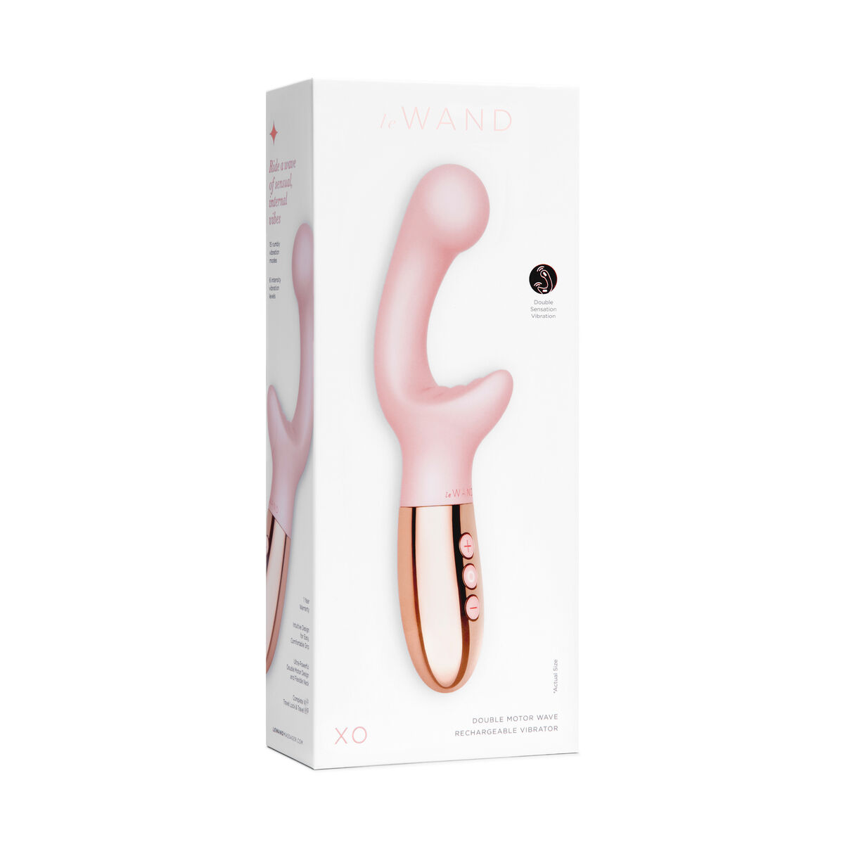 Vibratore Le Wand XO Rose Gold Dorato 2 S9402895_0