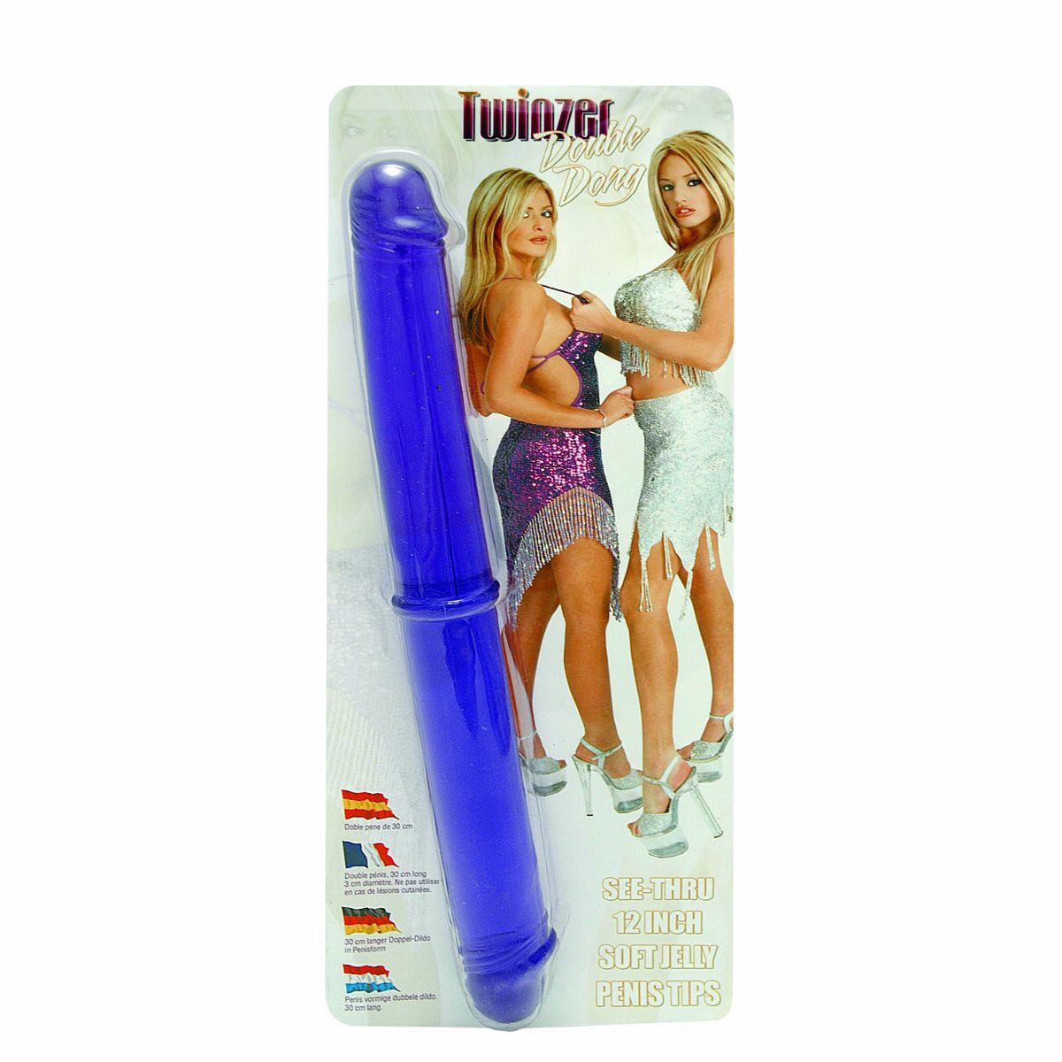 Masturbatore Doppia Penetrazione Seven Creations Viola 3 S9403025_1