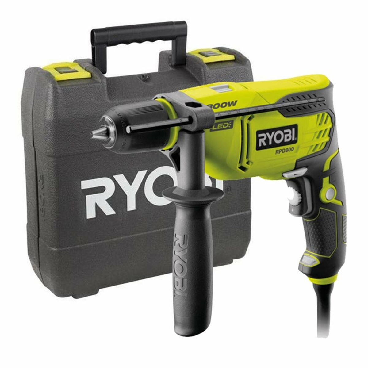 Trapano a Percussione Ryobi RPD 800 800 W 3 S7185369_1