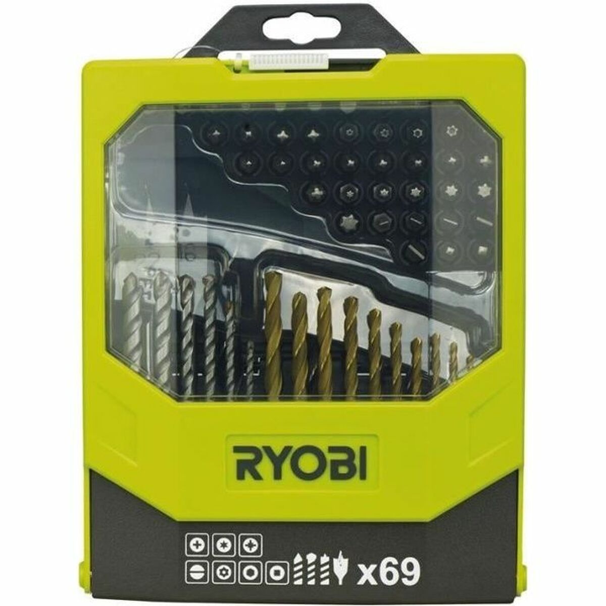 Set di trapani Ryobi 69 Pezzi 2 S71000008_0