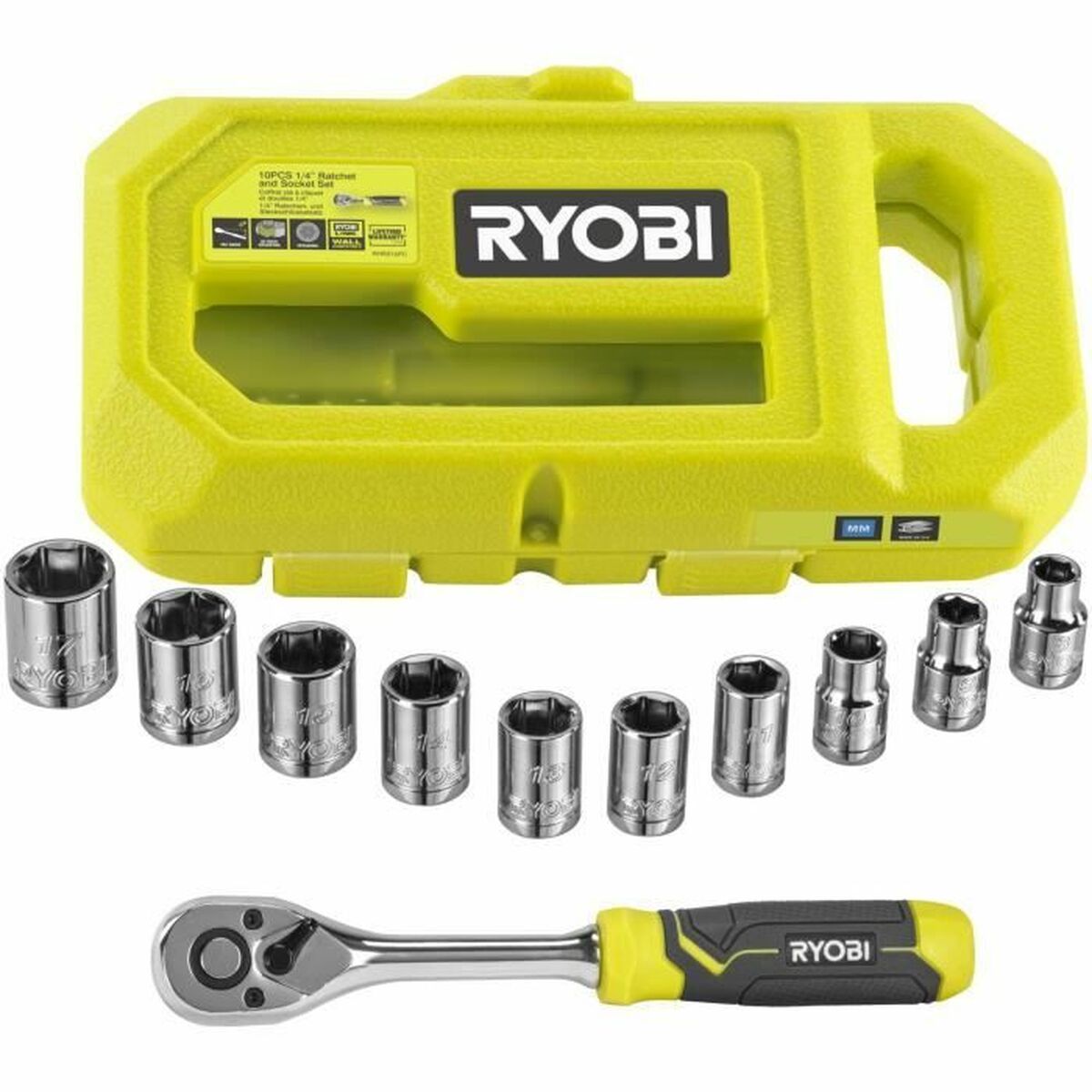 Set di chiavi poligonali doppie aperte Ryobi RHRS10PC 2 S71001716_0