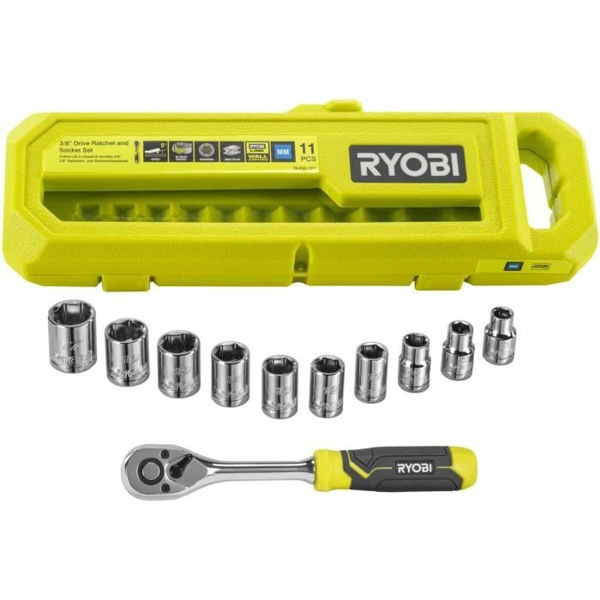 Set di chiavi a cricchetto Ryobi RHRS11PC 5 S71001717_3