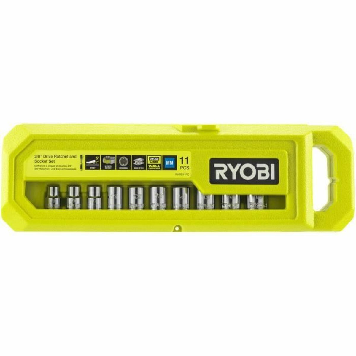 Set di chiavi a cricchetto Ryobi RHRS11PC 6 S71001717_4