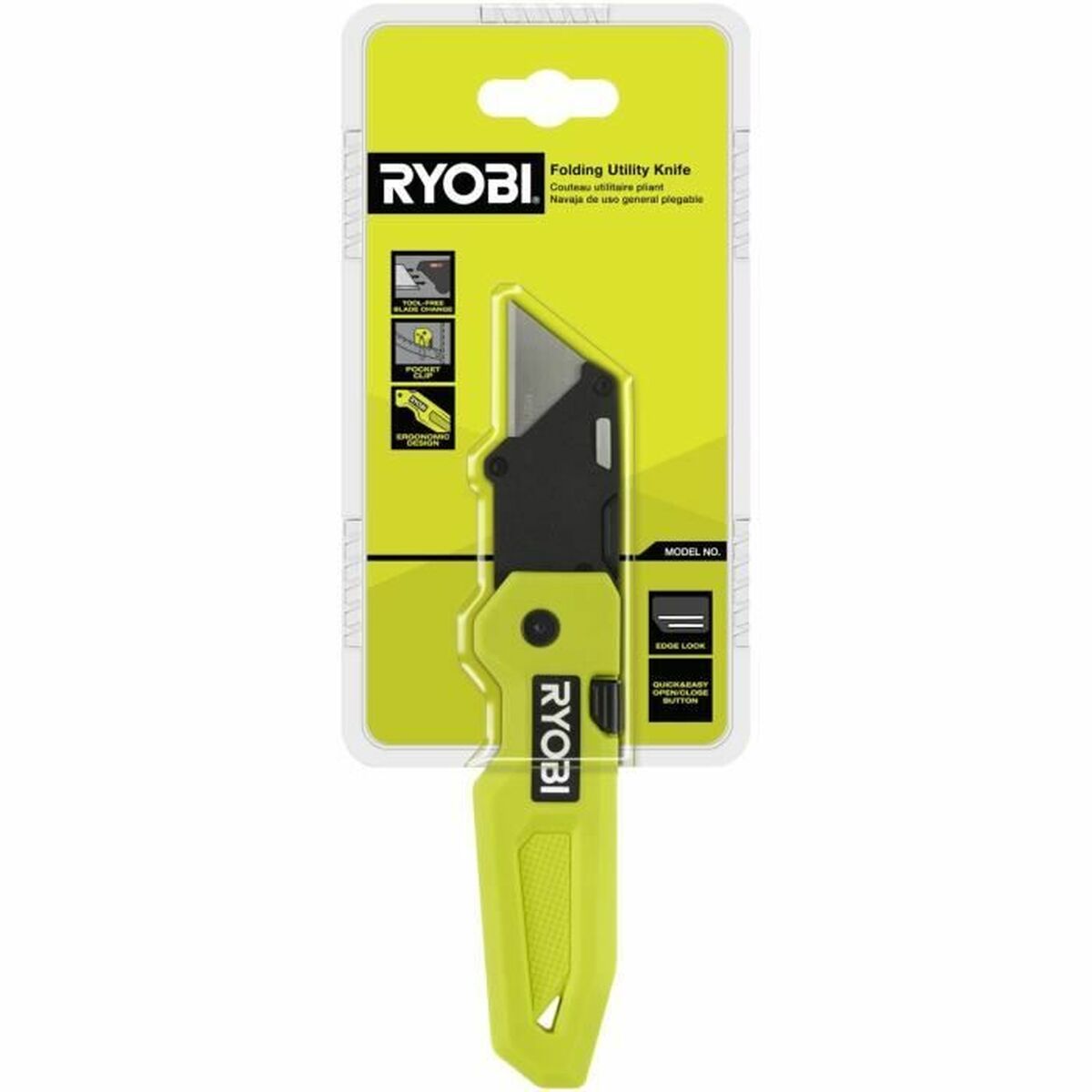 Taglierino Ryobi Fiberglass Verde Plastica 6 S71009910_4