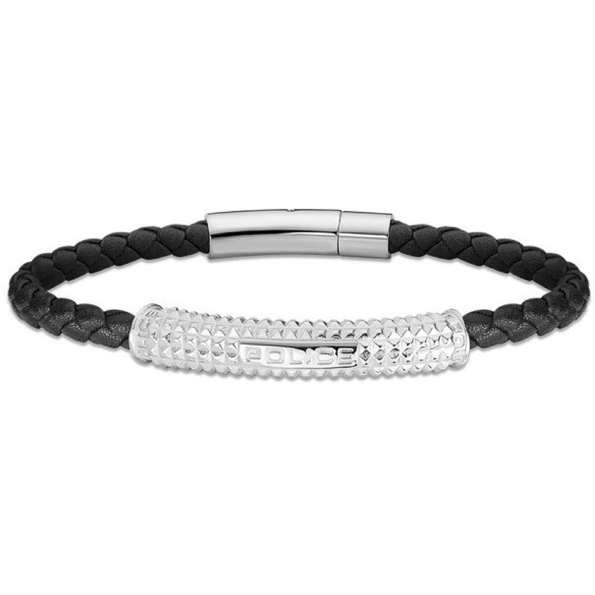 Bracciale Uomo Police PEJGB2119601 Pelle 19 cm 2 S0383701_0
