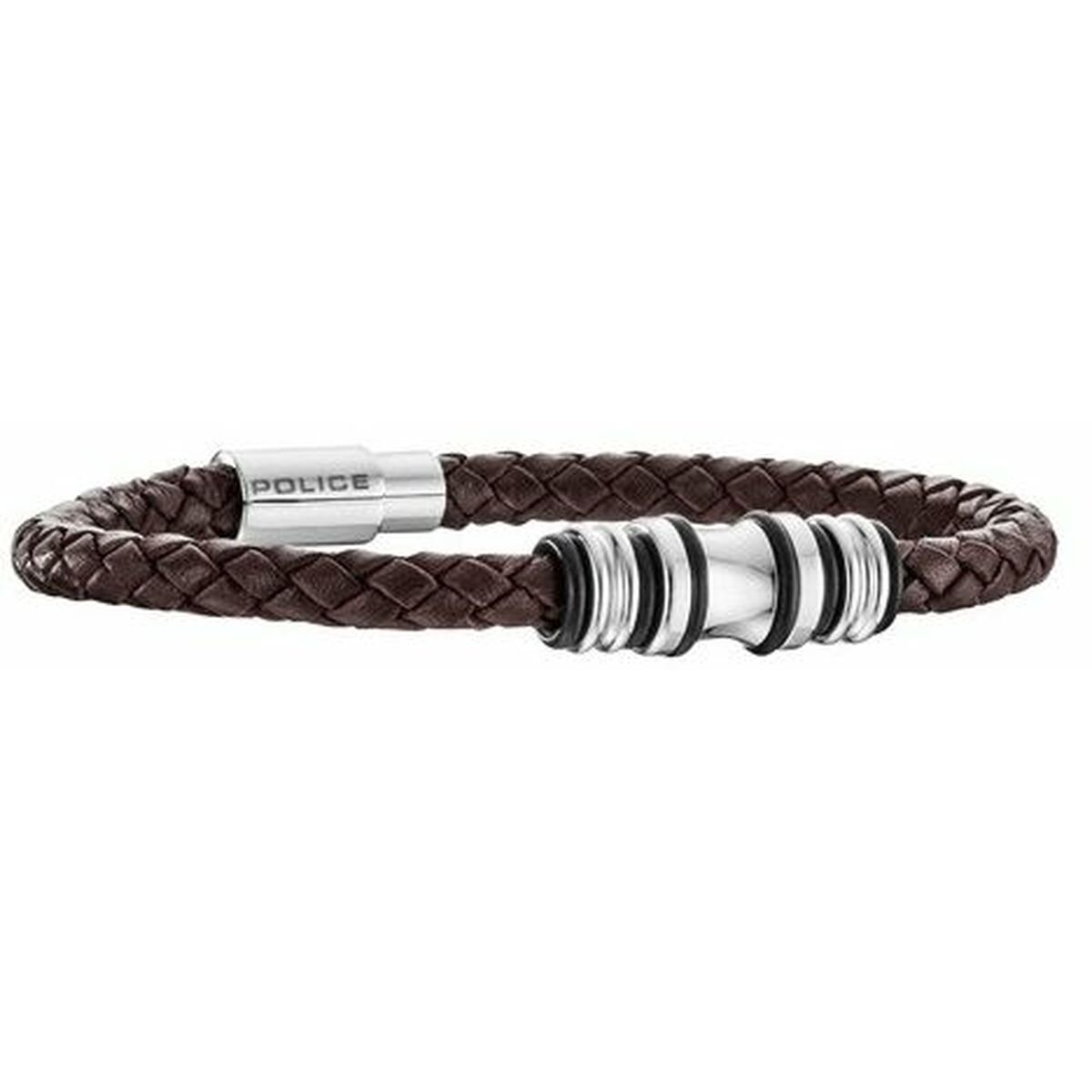 Bracciale Uomo Police PJ25488BLC.02A Pelle 19 cm 2 S0380795_0