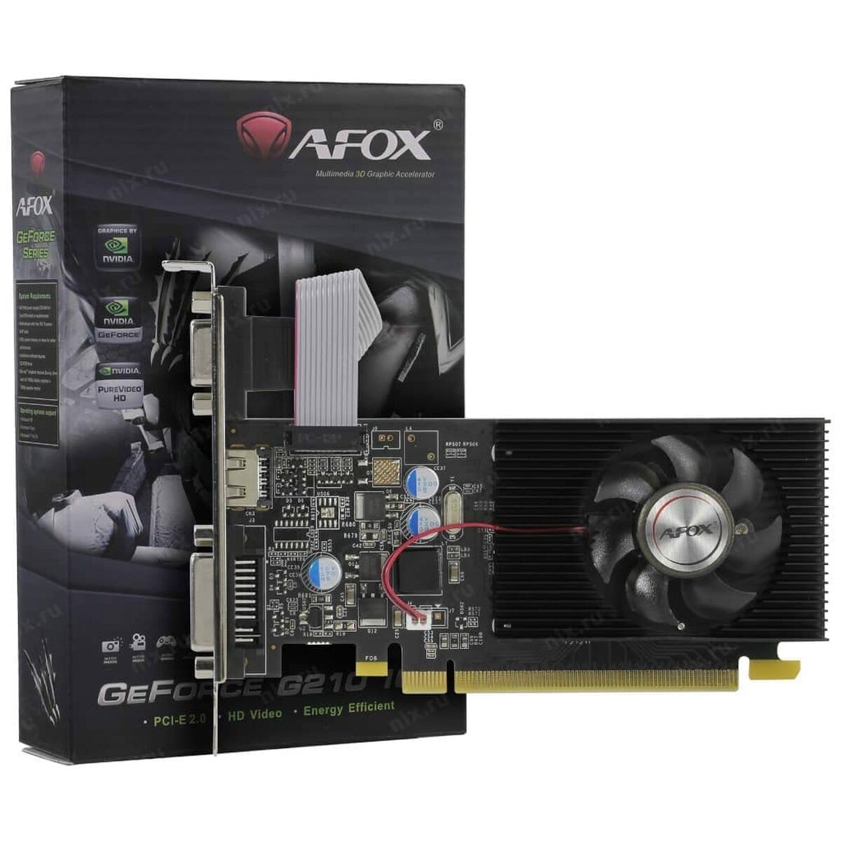Scheda Grafica Afox AF210-1024D2LG2 1 GB RAM GEFORCE G210 2 S9131145_0