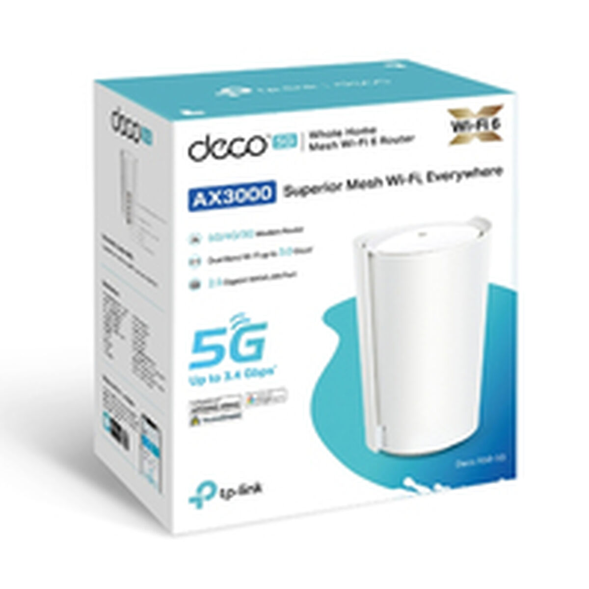 Punto d'Accesso TP-Link Deco X50-5G 8 S5623906_6
