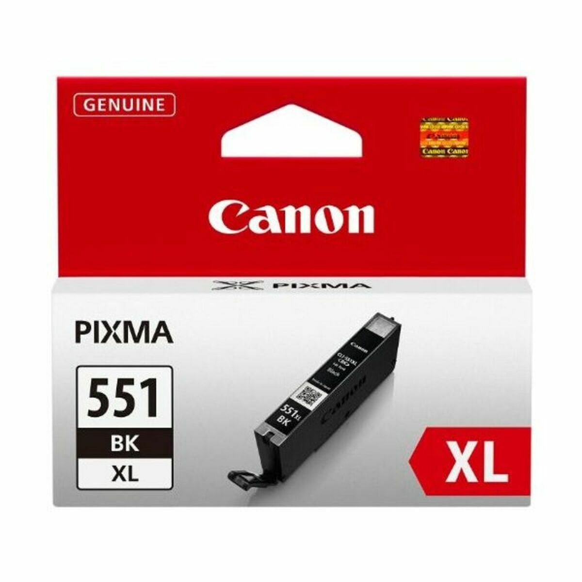 Cartuccia ad Inchiostro Originale Canon CLI-551XL BK Nero 4 M0504273_2