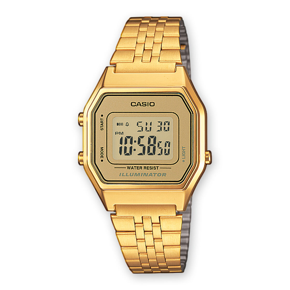 Orologio Unisex Casio LA680WEGA-9ER Dorato 2 S0442984_0