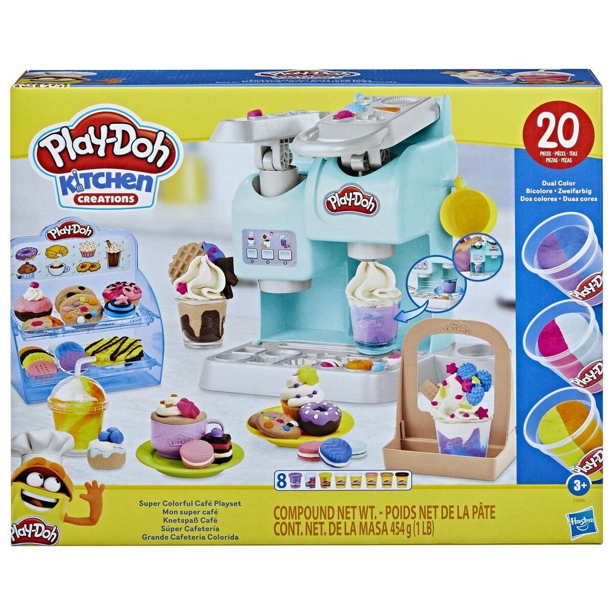 Set di Plastilina Play-Doh F58365L0 Multicolore 2 S7179965_0