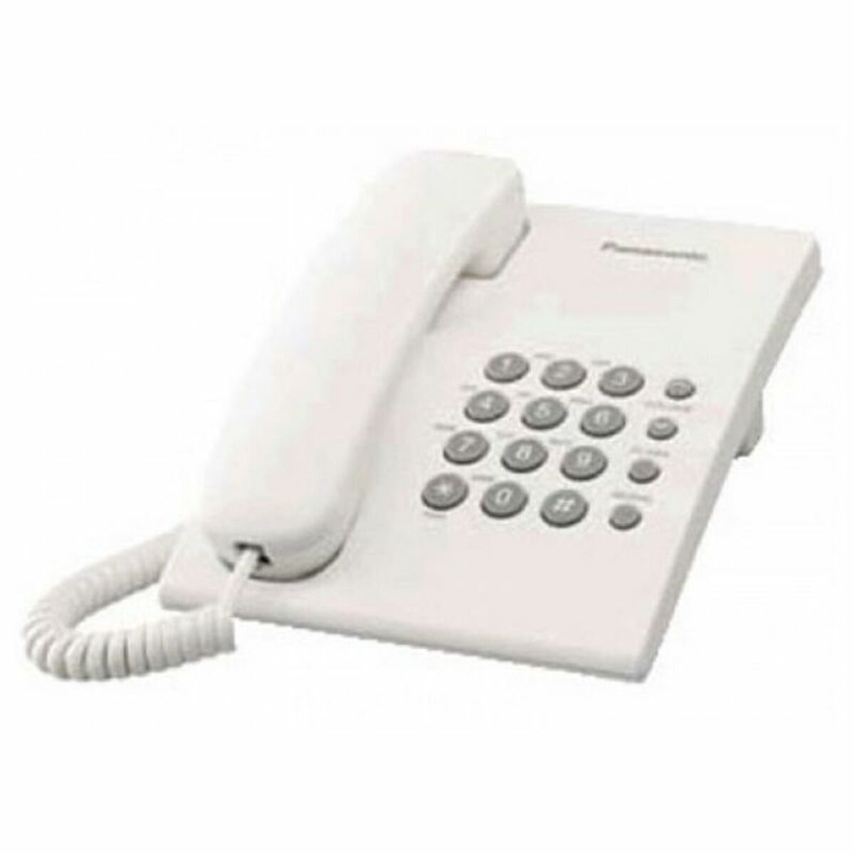 Telefono Fisso Panasonic KX-TS500EXW Bianco 2 S0404535_0