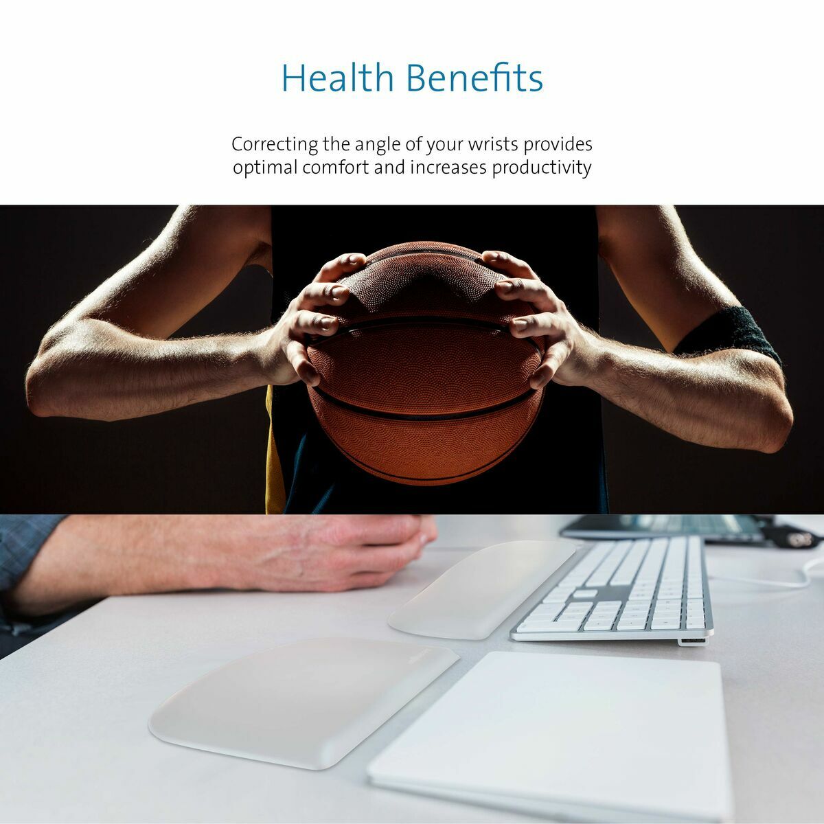 Poggiapolsi Kensington Ergosoft Grigio 5 M0900208_3