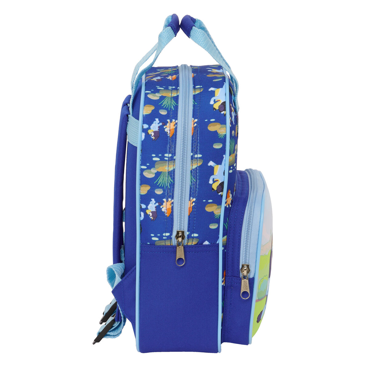 Zaino Scuola Bluey Blu Marino 20 x 28 x 8 cm 3 S4309321_1