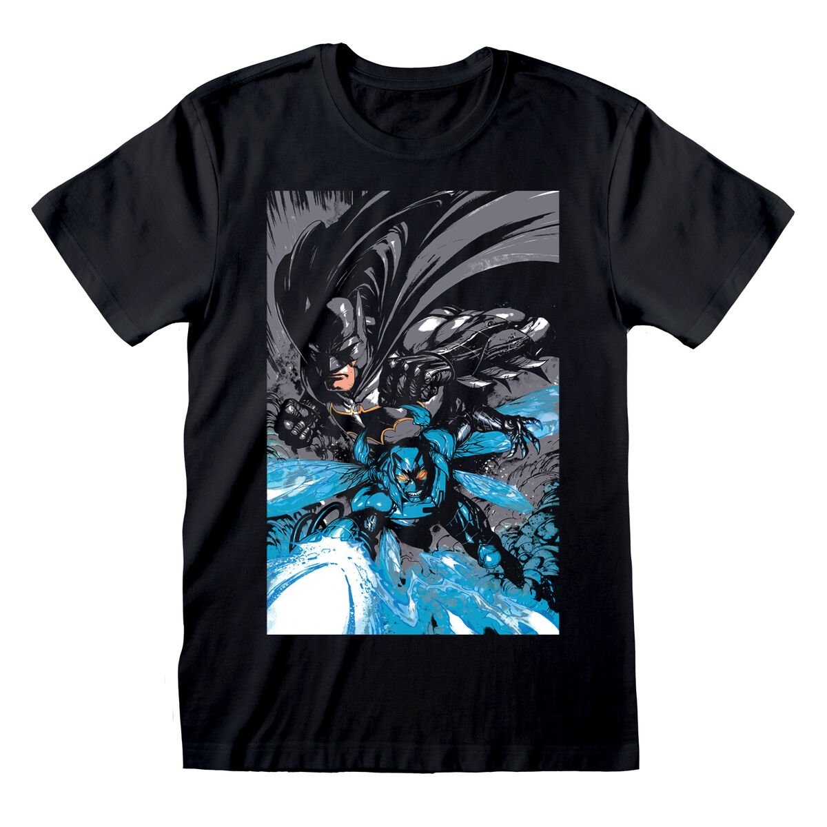 Maglia a Maniche Corte Batman Team Up Nero Unisex 2 D0800419_0