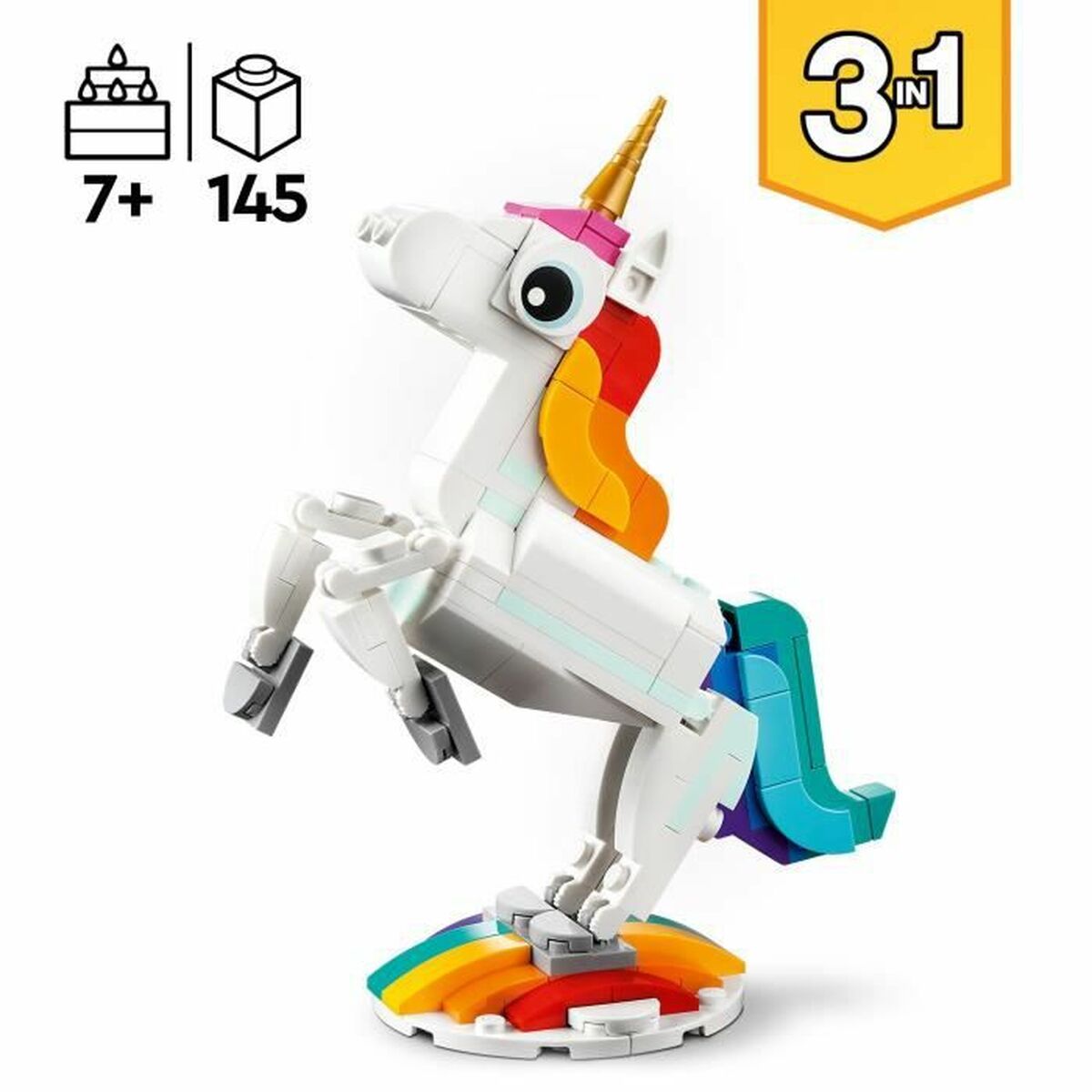 Set di Costruzioni Lego Creator 3-in-1 31140 The magic unicorn 4 S7188358_2