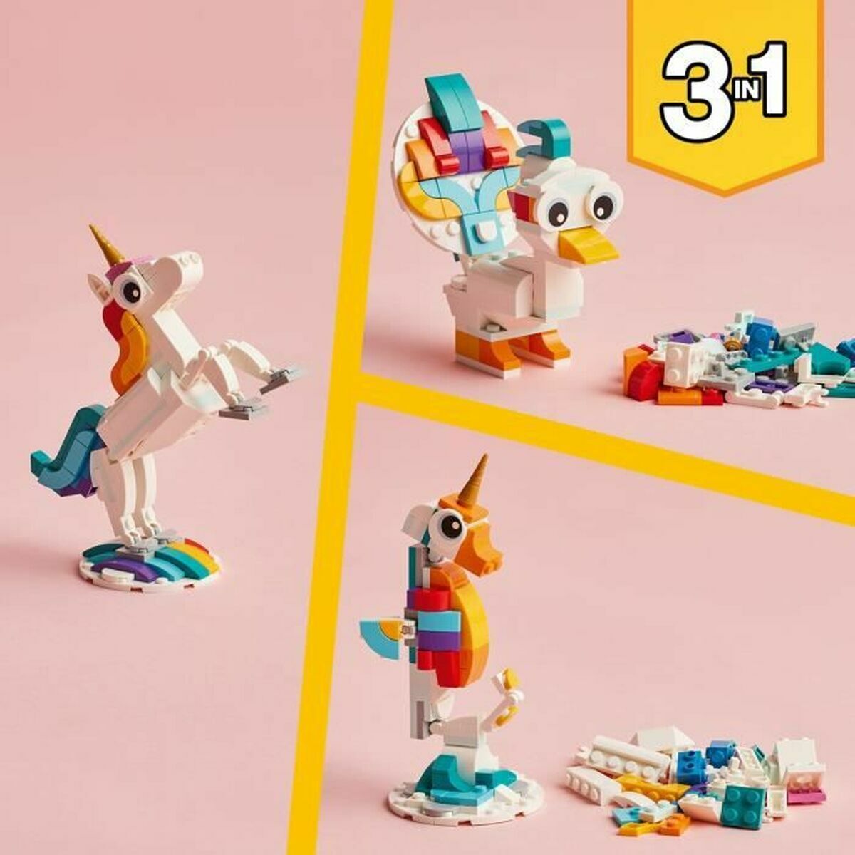 Playset Lego 31140 Creator: Magical Unicorn 145 pcs 6 S7792756_4