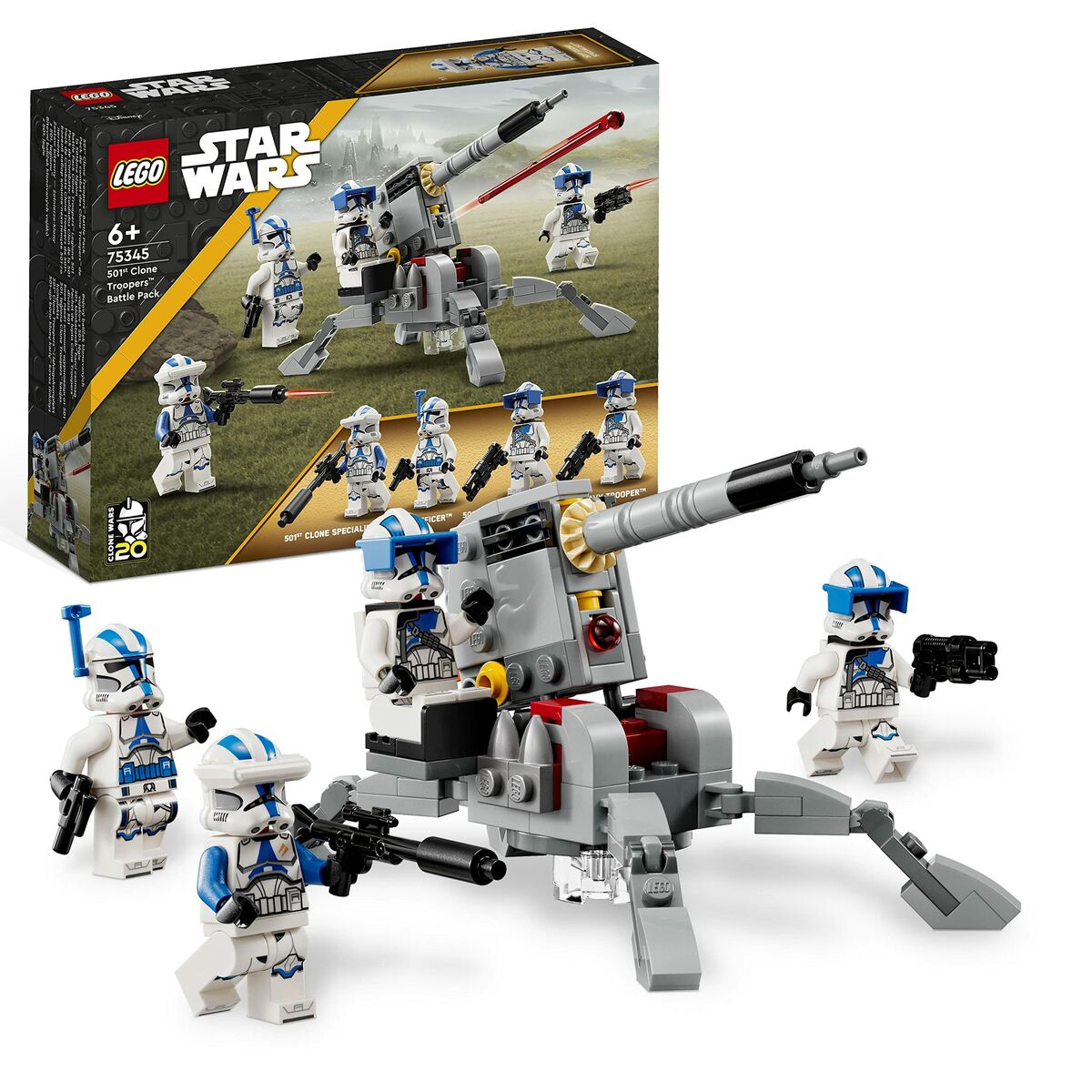 Set di Costruzioni Lego Star Wars 75345 Fighting Pack of the Troopers Clone of the 501st Legion 8 S7185574_6