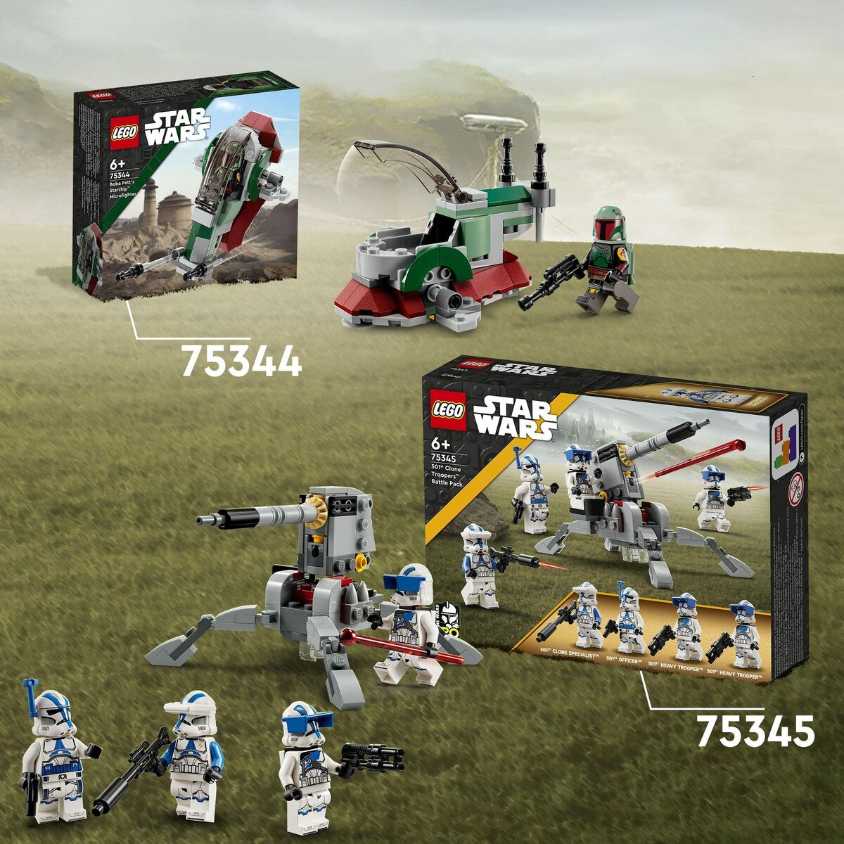 Set di Costruzioni Lego Star Wars 75345 Fighting Pack of the Troopers Clone of the 501st Legion 12 S7185574_10