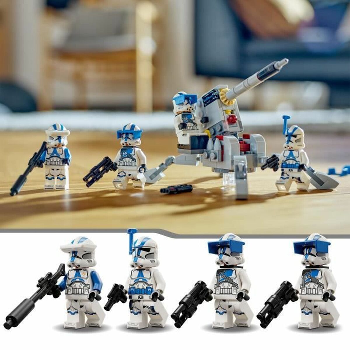 Set di Costruzioni Lego Star Wars 75345 Fighting Pack of the Troopers Clone of the 501st Legion 5 S7185574_3