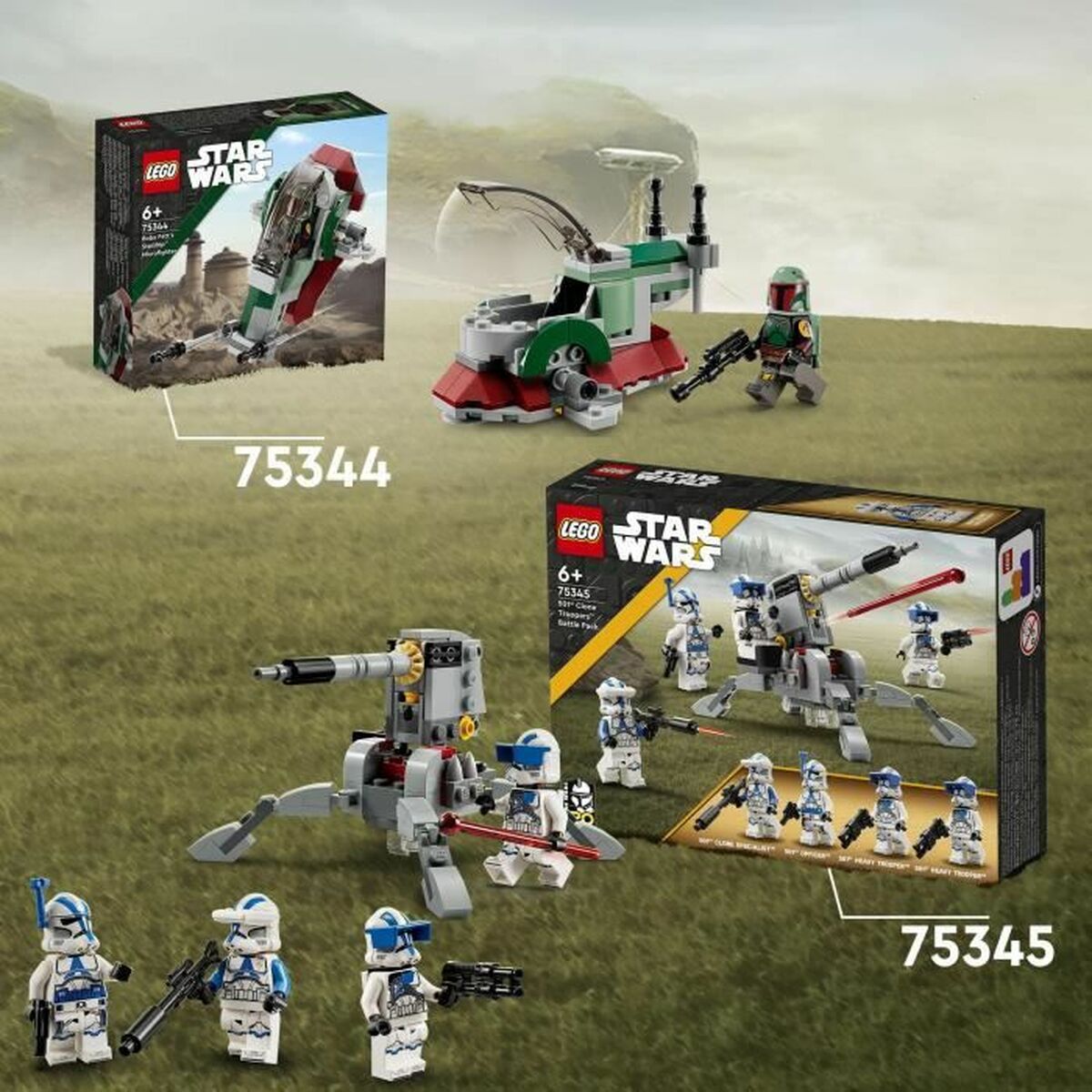 Set di Costruzioni Lego Star Wars 75345 Fighting Pack of the Troopers Clone of the 501st Legion 6 S7185574_4