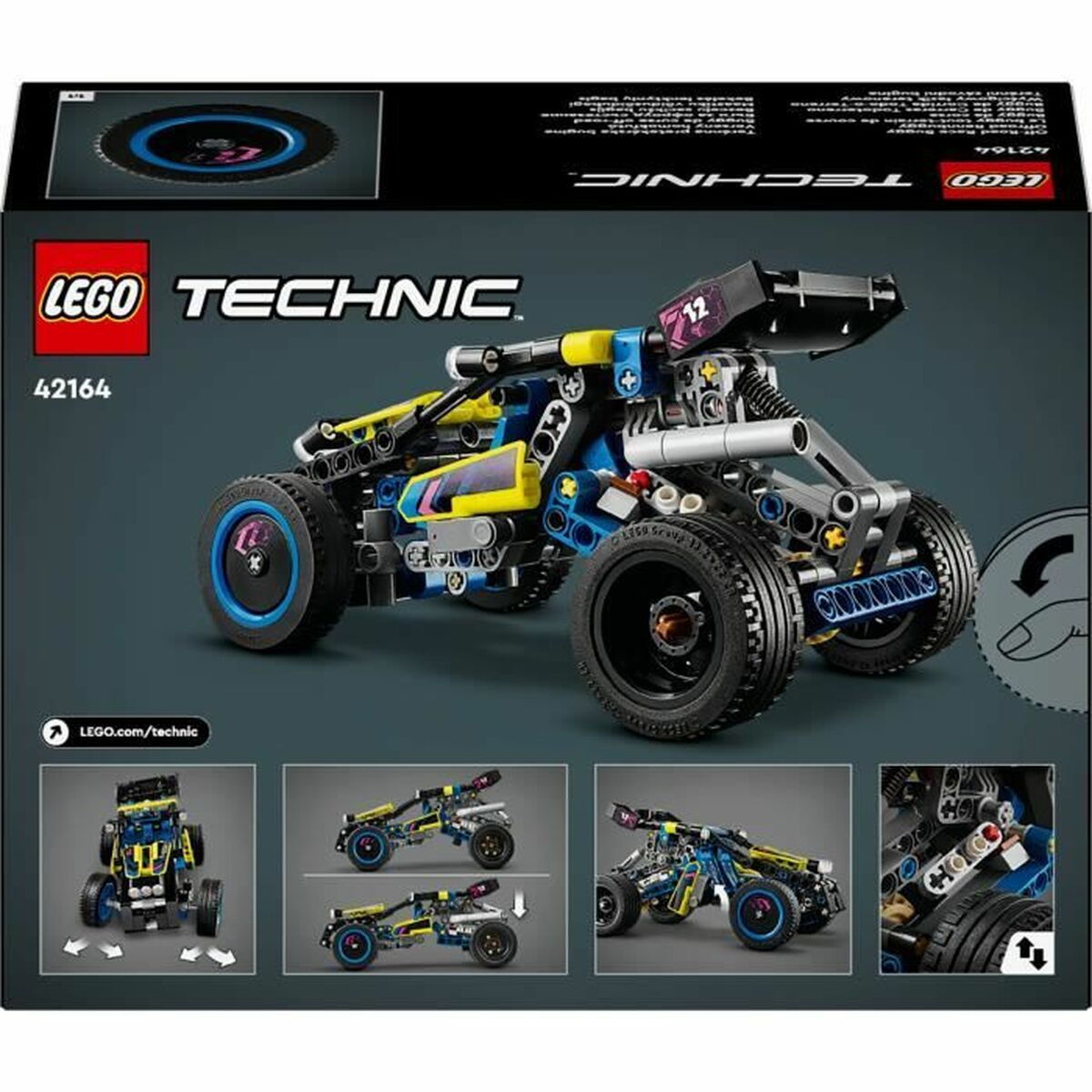 Set di Costruzioni Lego 42164 Off-Road Racing Buggy Multicolore 7 S7196183_5