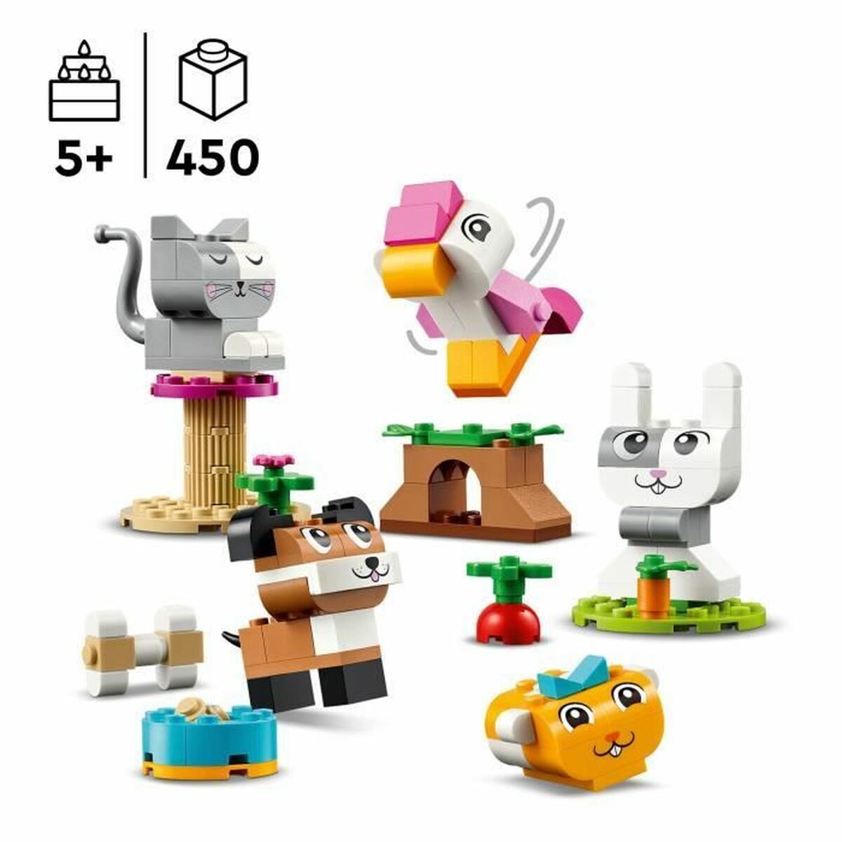 Set di Costruzioni Lego Classic Creative Pets Multicolore 3 S7196013_1
