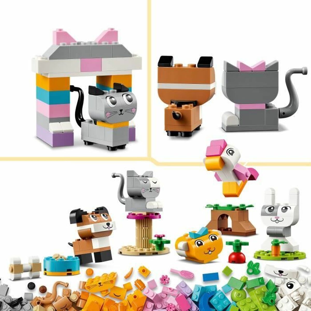 Set di Costruzioni Lego Classic Creative Pets Multicolore 4 S7196013_2