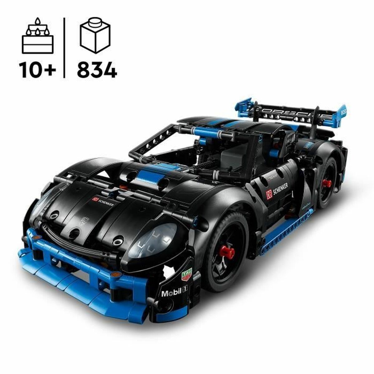 Set di Costruzioni Lego Porsche GT4 e-Performance Multicolore 834 Pezzi 3 S91104170_1