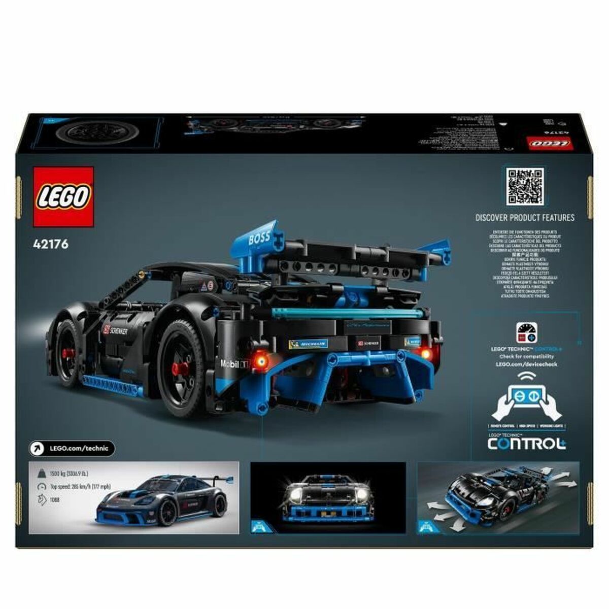 Set di Costruzioni Lego Porsche GT4 e-Performance Multicolore 834 Pezzi 7 S91104170_5