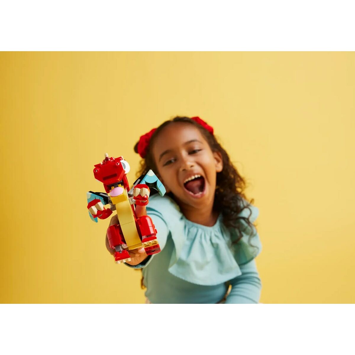 Set di Costruzioni Lego 31145 DRAGÓN ROJO Multicolore 149 Pezzi 10 S91110381_8