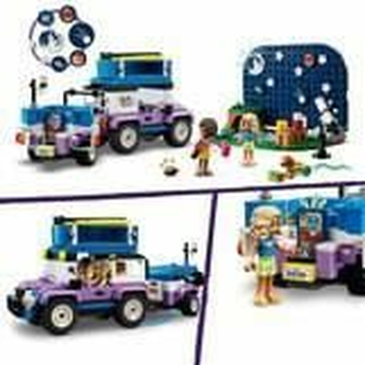 Set di Costruzioni Lego 42603 Friends Stargazing Campervan Multicolore 4 S7196039_2