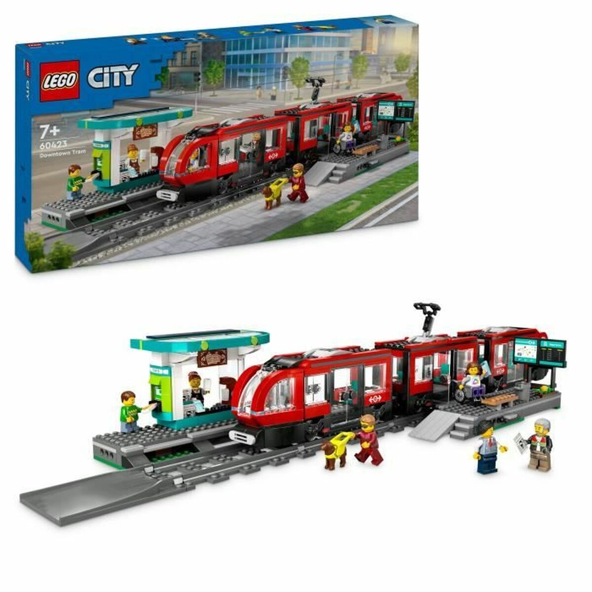 Set di Costruzioni Lego 60423 Multicolore 811 Pezzi 2 S91104151_0