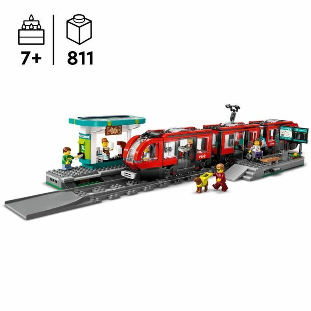 Set di Costruzioni Lego 60423 Multicolore 811 Pezzi 3 S91104151_1