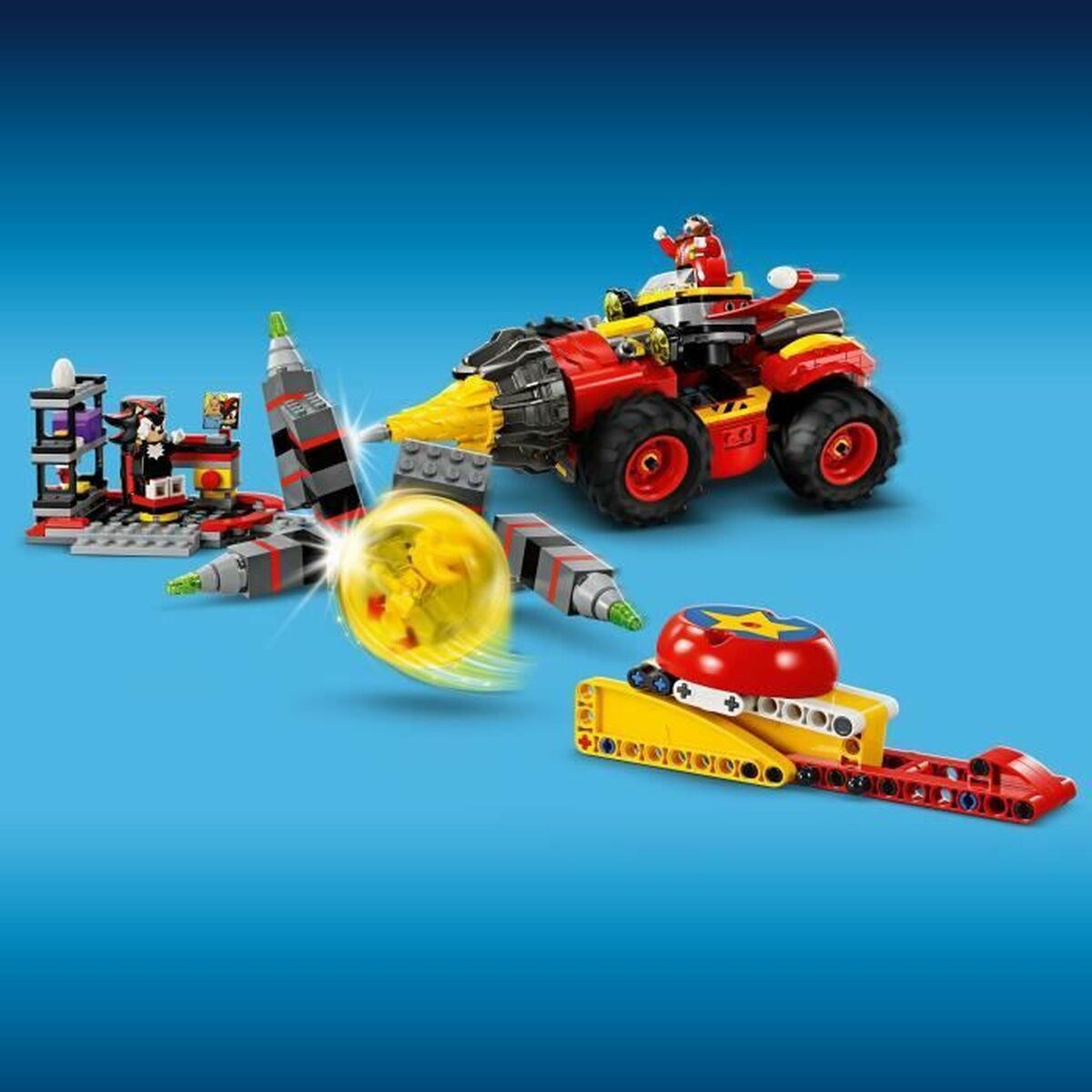 Set di Costruzioni Lego Sonic the Hedgehog 76999 Super Sonic vs. Egg Drillster 590 Pezzi 5 S71007031_3